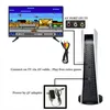 GAMESTATION 5 Konsole AV-Out Home TV Game Konsole Game Station 5 200Games Double Handle Euus Plug 240327