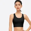 Tenue de yoga Wira Elastic Fitness Vest Double Spaps Spaps Hollow Breshable Bra Jogging Push Up Focoping Top Femmes