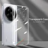 Pour Xiaomi 14 Ultra Case Simple Slim Soft TPU TPU Clear Transparent Boîte de téléphone ON pour Xiaomi14 Ultra 14ultra 5G Cover