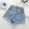 S5XL Women Shorts Summer Summer Solid Slign Disual Short Pants Girls Style Jean Female 240409