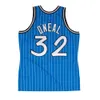 Yeni Paolo Banchero Penny Hardaway Formaları Tracy McGrady 32 Shaquille Oneal Tutkunu Beyaz Mavi ED Basketbol Retro Forma Mens Kids