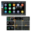 2 Din Araba Radyo Stereo Carplay Android-Auto Bluetooth MP5 Multimedya Oyuncu Eller Ücretsiz A2DP USB 12V Ses Sistemi kafa Ünitesi