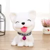 Puppy Piggy Bank Pieniące pieniądze Zodiac Dog Dzieci Prezent Vivid Teddy Cute Pet Rubber Rating Bank for Kids Toys Decor Home