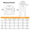Thermal Underwear Set for Men Long Johns with Fleece Lined Long Sleeve Ultra Soft Base Layer Set Top Bottom for Cold Weather