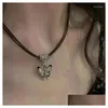 Chaines Collier de filles Lock sécurisé Feme INS Étudiants tous correspondent à un niveau d'apparence élevée Boudoir simple miel