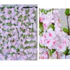 Decoratieve bloemen Wisteria kunstmatige bloem hangende krans rattan snaar boog bruiloft hhome decoratietuin