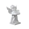 Candele Holder Angel Holder Memory Tabella di memoria Eleganti Figurine per le feste in casa per le feste.