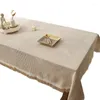 Table de table japonais vent coton couleur coloride de couvre-couvre-poussière de caoutchouc de café de café