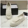 Sıradan Ayakkabı Orijinal Deri Klasik Kadın Loafers Yuvarlak Toe Alçak Topuklu koyun derisi kadın ayakkabıları Yüksek kaliteli yürüyüş ayakkabıları Bahar Sonbahar 42 T240409