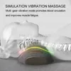 Electric Massager Cervical Pillow Compress Vibration Massage Neck Traction Relax Sleeping Memory Foam Guard Gray 240325