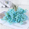 Fleurs décoratives Fleur artificielle 1pc Baby's Breat Pu Home Decor Room Wall Wedding Fake DIY Christmas Supplies Accessoires Ornements