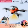 Drony dron E100 z kamerą FPV Camera zdalne sterowanie dronem 4K mini dron 360 ° Unikanie przeszkód Druron do ładowania Dronu USB