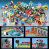 Space Werewolf Killing Building Blocks Set Ghost Dining Game Scene Anime Human Figure Model Bricks Assembled Toys Kid Gifts