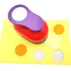 1 "2,5 cm Wave Circle Shape Eva Foot Punch Paper Wave Round Puncher Scrapbooking Cutter Punch Punch Craft Punch per Opere d'arte fai -da -te