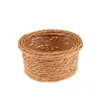 1 pc 1:12 House Bambola Miniatura Cesto di stoccaggio Verdure Food Basket Basket Model decorazioni per la casa Accessori per bambole giocattolo