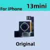 Original 100% Arbeit ohne reparierte Rückfahrkamera für iPhone11 12 13 Mini 14 plus 14Pro MaxWith Flash -Modul Sensor Flex Kabel