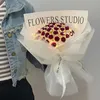 Flores decorativas creativas brillantes flores artificiales decoraciones de bodas de Navidad 2024 colorido hom homabio de rosas