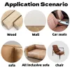 100x137cm PU Leather Self Adhesive Reparatie Kit Tape Sofa Furniture Stoelen Auto stoel Patch Faux Echte lederen huid Fabric Sticker