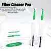 20-30pcs Optic Fiber Cleaner Pen Cleaning Tool LC SC FC 2,5 mm Cleaner Pen Stick Kit pour adaptateur optique Ferrules 800 fois