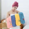 Microfiber Towels Shower Cap Women Soft Towel Bath Hats Dry Hair Cap for Women Quick Drying Soft for Lady Head Girl Towel