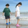 Kids Water Buty Dziewczyny chłopcy na świeżym powietrzu Szybkie suche boso Aqua Socks for Sport Beach Swim Spacer