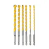 1pc Drill Bit 5/6/8/10/12mm Tungsten Carbide For Masonary Concrete Brick Stone 160mm Hex Shank Power Tools Workshop Equipment