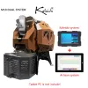 Kaleido Sniper M10 Dual System Coffee Roiaster 300G-1200G Machine de rôtissage de café électrique commercial 1 kg nouvellement amélioré de l'air chaud