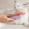 Szybka szczotka z dyni Slicker Slicker Cat szczotka do zrzucania psa Cat pielęgnacja grzebień usuwa luźne tylne i splątane włosy