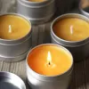 5st Luxury Candle Burs with Lid Bulk Round Candle Container Tins Tom förvaringslåda för DIY SALVES Hud Care Beauty Prover