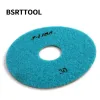 BSRTTOOL 2 st/set 5 '' 30# torr poleringsplatta skarp typ flexibel diamantpoleringsplatta för granit marmor stenslipskiva