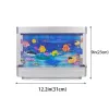 Tropical à poisson tropical artificiel lampe décorative de table aquarium sensoriel lampe virtuelle Virtual Mood Mood Night Light Room Decoration