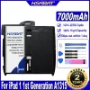 Power HSABAT A1315 7000 mAh Bateria na iPada 1 1st Generation A1315 A1219 A1337 6160448 6160478 969TA028H Series Bateria