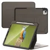 Strong magnetico Custodia in pelle intelligente per iPad Pro da 11 pollici Air4 Air5 10.9 Auto Sleep Sleep Flip Case con cavalletto regolabile + slot di carte con scatola di vendita al dettaglio