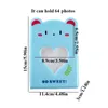 3 tum fotokardbindemedel Cartoon Binder Photocards Hollow Mini Photo Album Plug-In Album PP Cartoon Sweet Loving Hollow