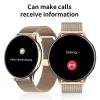 2024 Bluetooth Call Women Smart Watch Android iOSのスマートウォッチを防水フルタッチブレスレットレディースギフト用