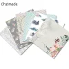 Chzimade 12Sheets Winter Forest Scrapbooking Packs Background Paper Tads Origami Art Paper Craft Diy Photo Album Making