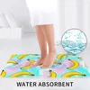 Bath Mats Fashion Bathroom Rug Set Water Absorbing And Anti Slip Floor Mat 3Piece Anti-Skid Pads Contour Toilet Lid Cover