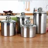 Garrafas de armazenamento alimentos garrafas de café tanque tanque de cozinha home tool contêiner petuncies selados