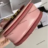 High-End Women's Handbag Designer Saddles Bag Cowhide Fashion Ny mångsidig pendlare One axelpåsar Handheld crossbody äkta läderhandväska