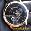 Schweizer AP -Handgelenk Wache Herren Automatische Maschinen 18K Roségold Dynamic Storage Watch