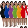 Grundlegende lässige Kleider, die Strasssteine Frauen Partykleider Kontrast Farben runder Hals ärmellose Fashion Lady Club Bodycon Real Po Dr Dherh