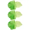 Decoratieve bloemen Vegetable Leaf Prop Artificial Decors Model Props Simulatie Sla Modellen Groenten Verjaardagdecoratie Meisje