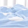 Koce dla dzieci nowonarodzone chmury 3D wydruku Flanel Baby Baby Baby Boy Girl Swaddle Wrap Niemowlę