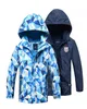 Kinderkleding Kinderen Outerwear Warm Polar Fleece Coat Hooded Waterdichte winddichte babyjongen Jackets voor 312y Autumn Winter LJ2016798535