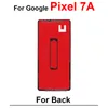 1PCS pour Google Pixel 7 Pro 7a 7Pro Autocollant arrière arrière et écran LCD Affichage de la colle frontale adhésif