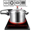 18cm/20cm/22cm Kitchen Pressure Cooker Electric Stove Gas Stove Energy-saving Safety Cooking Utensils Aluminum Alloy