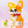 Loz Animal World Corgi Dog Hamster Dolphin Cat Penguin Rabbit Chicken Owl 3D Mini Diamond Blocks Bricks Building Gift No Box