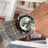 5a relógio superior Navitimer cronógrafo Quartz Movement Steel Limited Blue Dial Blue Dial 50th Anniversary Sapphire Watches Strap Strap Men Wristwatches