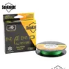 Monofilament Line Line Seaknight Nano 100m 300m PE flätat fiske Super Thin 4 Weave 4lb 6lb 8lb 10 kg flytande karprep släpp av DHW7F