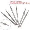 6pcs 1-4mm Diamond Brinding Head Needle Bits Burrs Ferramenta de escultura de gravura de 2,35 mm no atacado